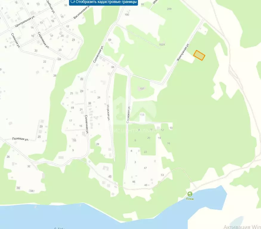 Участок в Морозовский сельсовет, Жемчужная улица (15 м) - Фото 2