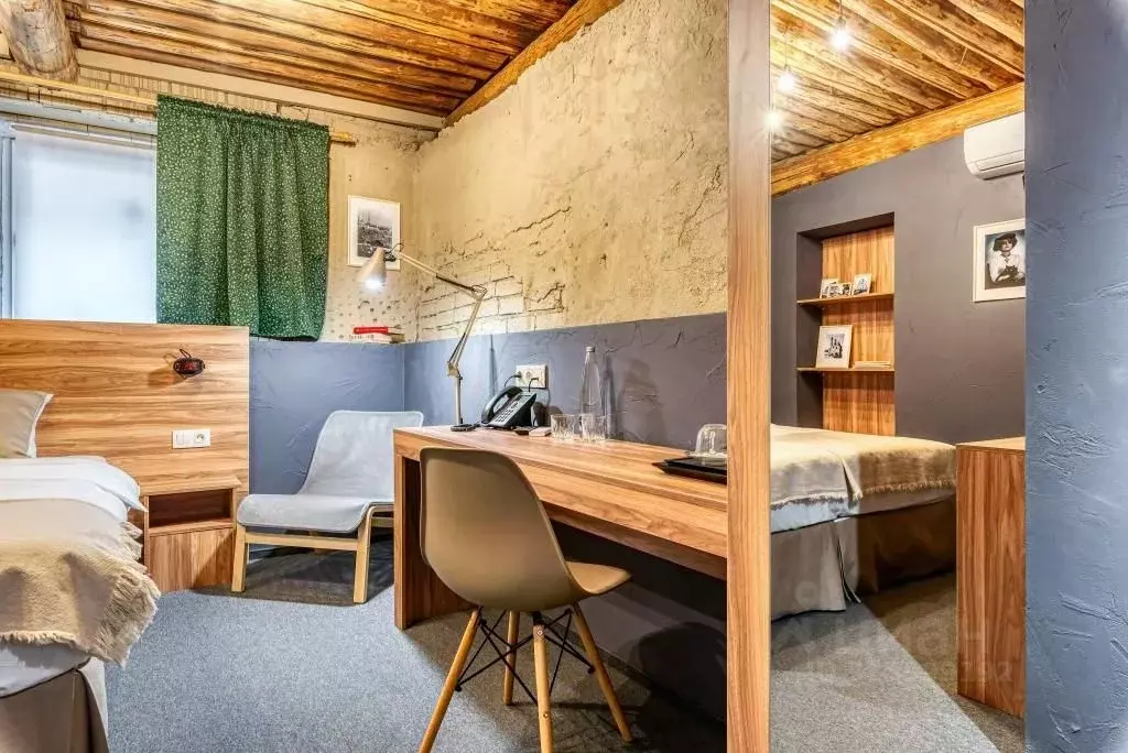 Комната Москва пер. Сивцев Вражек, 45С1 (10.0 м) - Фото 1