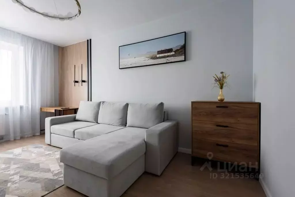 1-к кв. Татарстан, Казань ул. Аделя Кутуя, 110Дк3 (45.0 м) - Фото 1