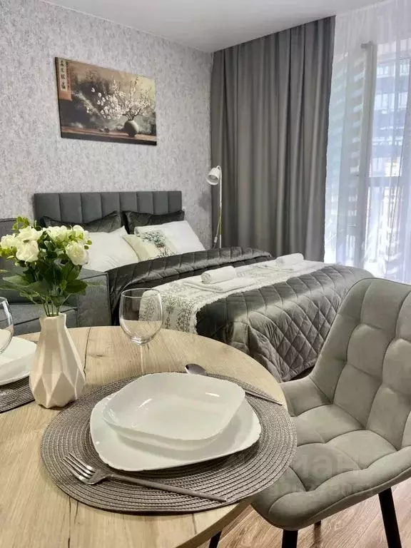 Студия Красноярский край, Красноярск ул. Дубровинского, 110В (37.0 м) - Фото 1