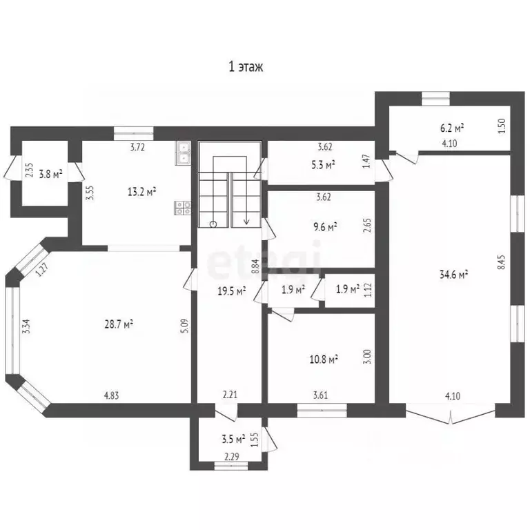 Дом в Ямало-Ненецкий АО, Новый Уренгой Сатурн ТСН, ул. Родная (232 м) - Фото 2