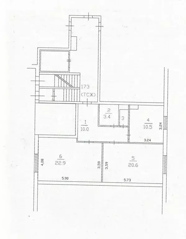 2-комнатная квартира: Всеволожск, микрорайон Южный, Центральная улица, ... - Фото 2