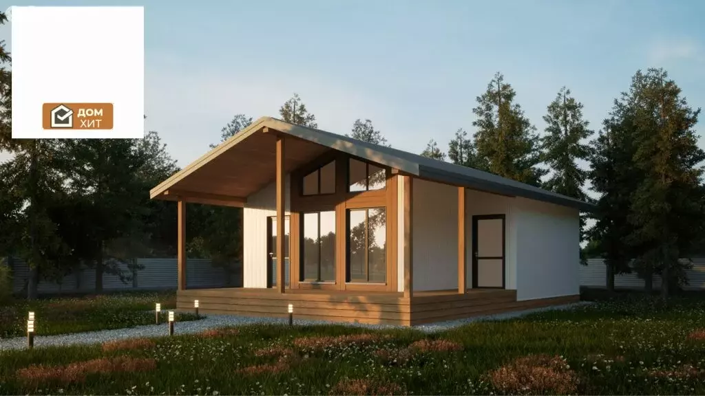 Дом в Черноморский район, село Новосельское (58 м) - Фото 2