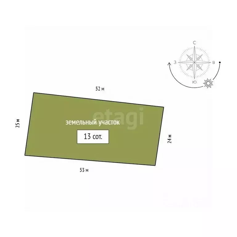 Участок в Красноярский край, Большемуртинско-Сухобузимский округ, с. ... - Фото 2