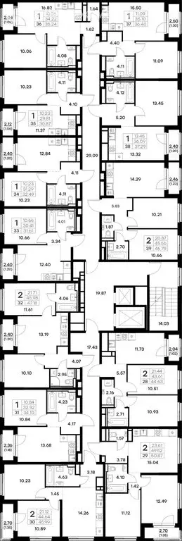 2-комнатная квартира: Владимир (46.79 м) - Фото 1