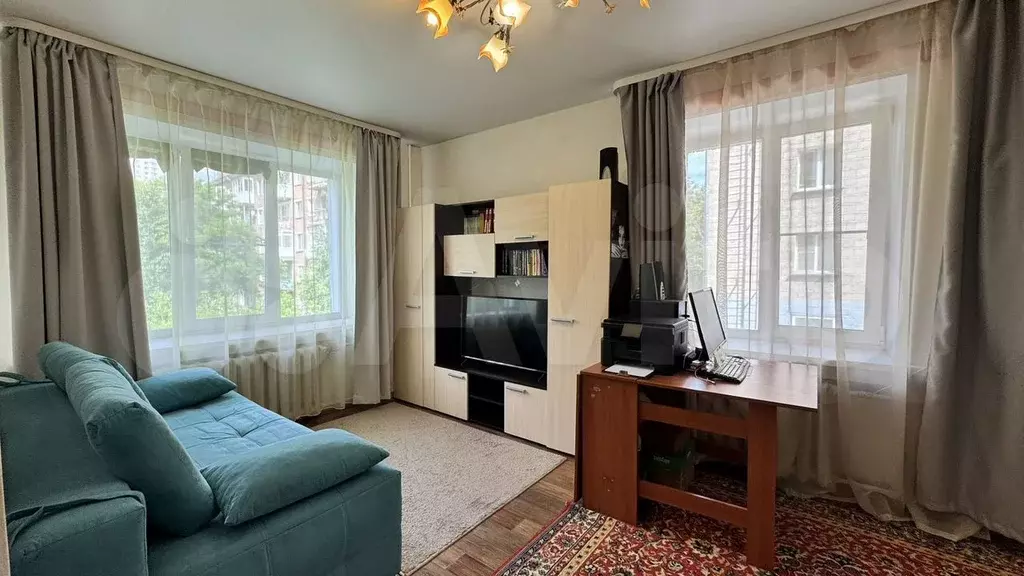 1-к. квартира, 30,8 м, 2/5 эт. - Фото 1