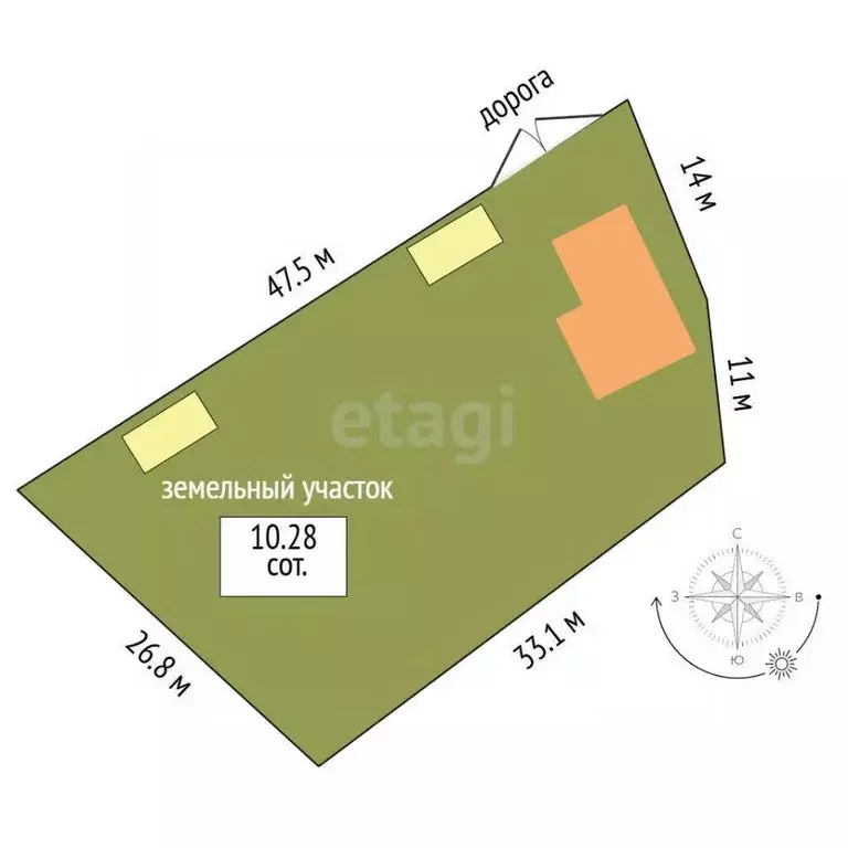 Дом в Кемеровская область, Междуреченск пос. Чебалсу,  (40 м) - Фото 2