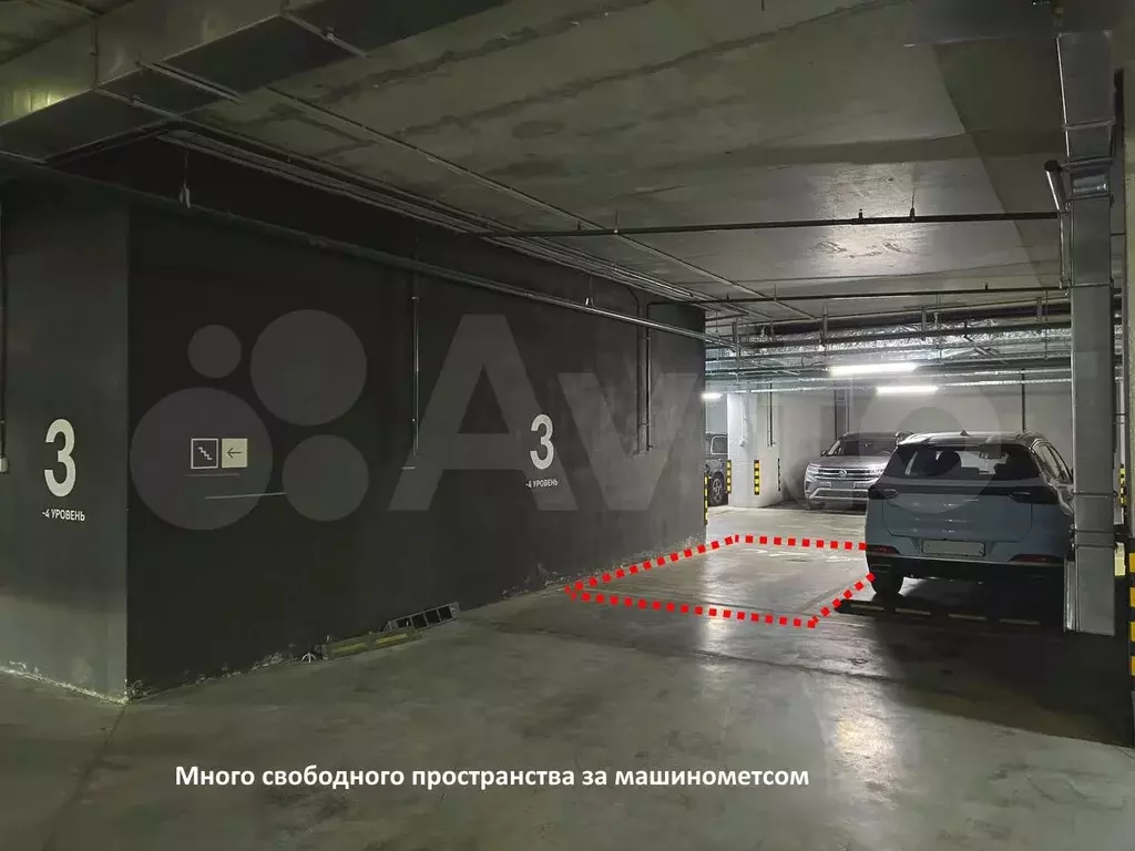 Машиноместо, 11 м - Фото 1