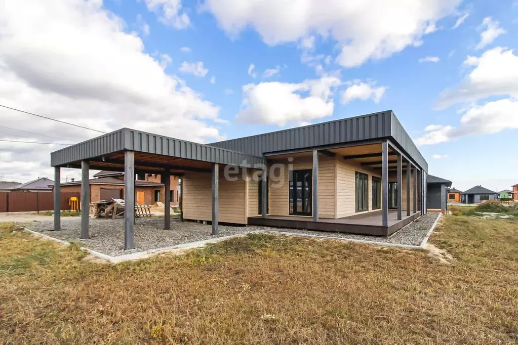 Дом в Тюменская область, Тюмень Лето-Парк кп, ул. Водная (128 м) - Фото 1