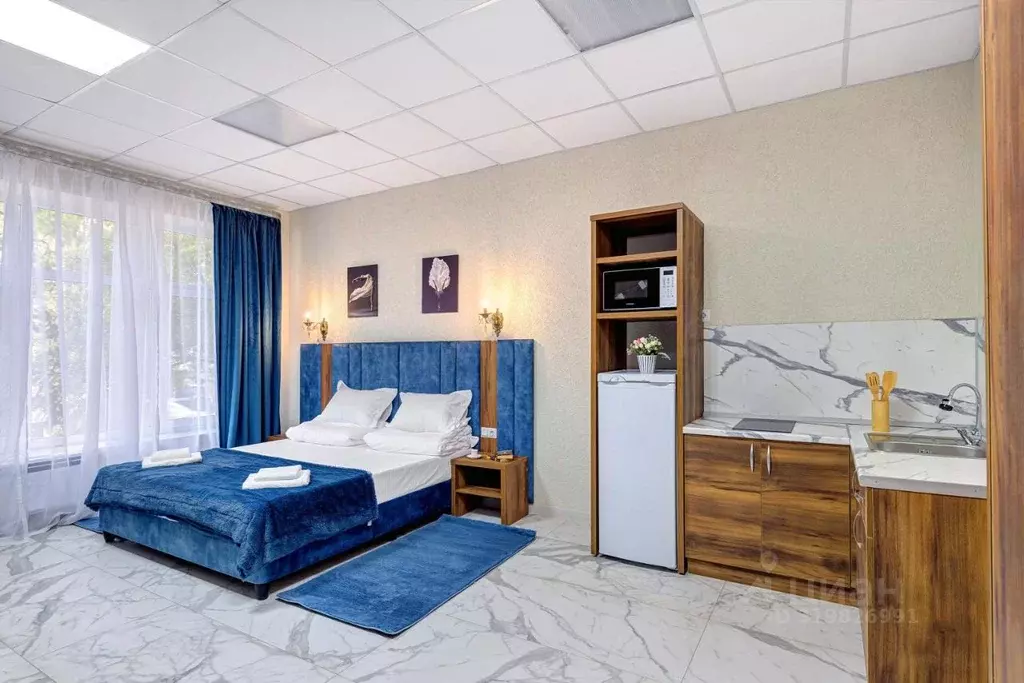 1-к кв. Краснодарский край, Геленджик ул. Островского, 85 (50.0 м) - Фото 1