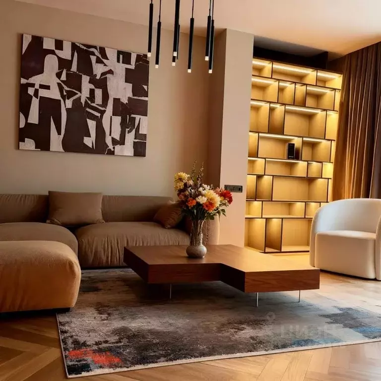 3-к кв. Москва Поклонная ул., 9 (85.0 м) - Фото 1