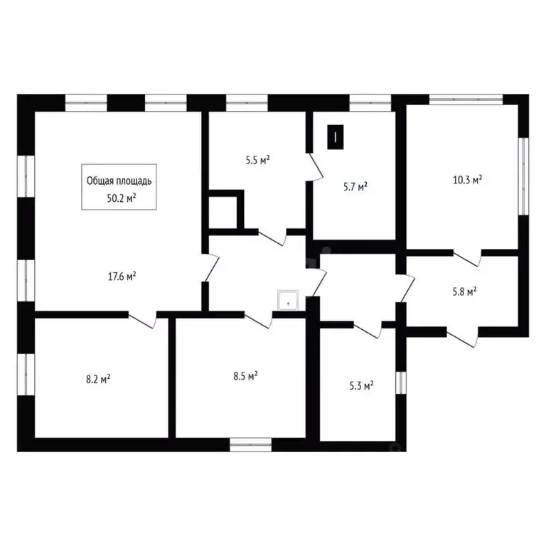 Дом в Новосибирская область, Искитим ул. Клары Цеткин, 39 (50 м) - Фото 2