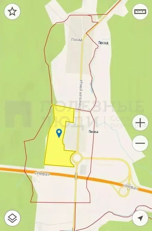 Участок в Новгородская область, Новгородский район, Савинское с/пос, ... - Фото 1