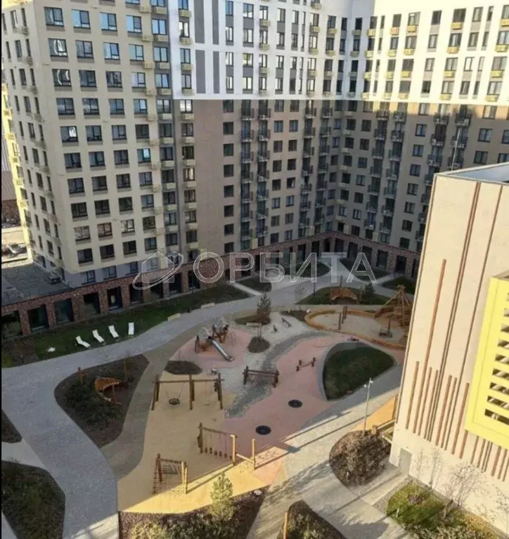 1-к кв. Тюменская область, Тюмень Харьковская ул., 72Б (39.4 м) - Фото 1