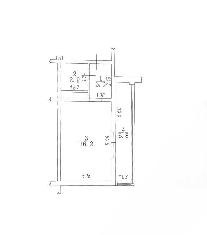Квартира-студия: Анапа, Владимирская улица, 142 (28.9 м) - Фото 1