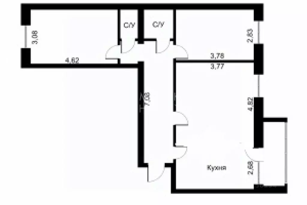 3-к кв. Тюменская область, Тюмень Войновка мкр, ул. Энергостроителей, ... - Фото 2