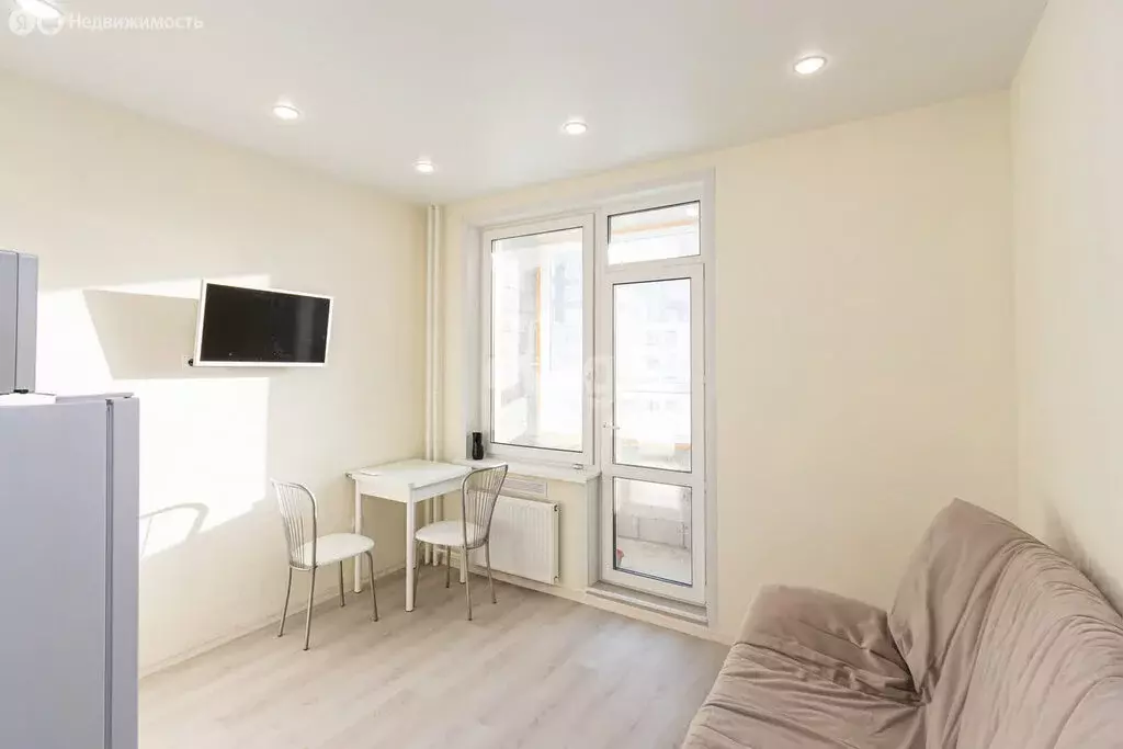 Квартира-студия: Дударева, улица Сергея Джанбровского, 1 (19.2 м) - Фото 2