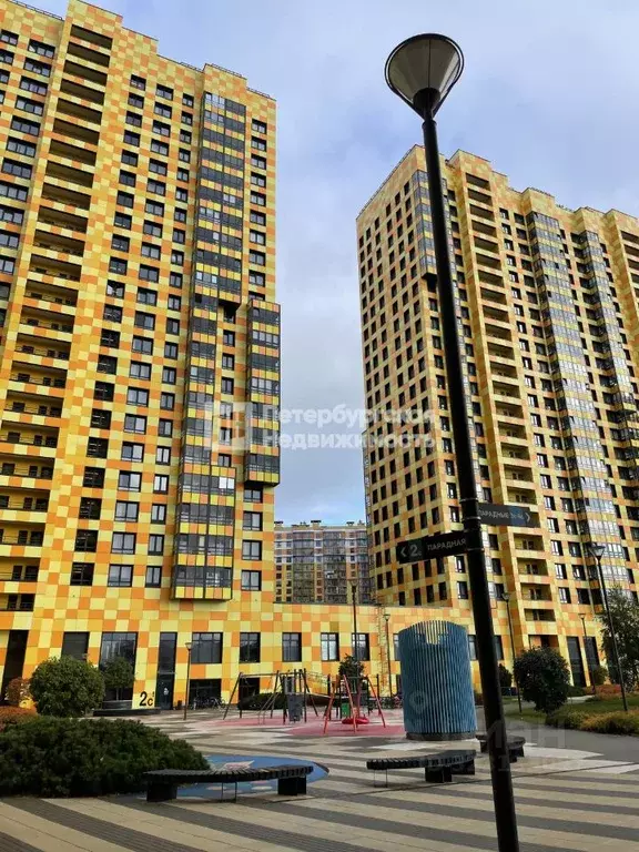 Студия Санкт-Петербург Комендантский просп., 58к1 (26.3 м) - Фото 1