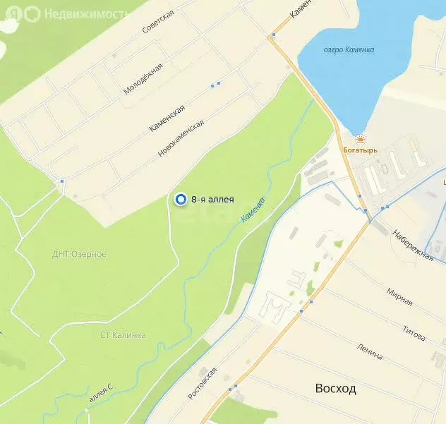 Участок в Каменский сельсовет, садовое товарищество Калинка, 8-я аллея ... - Фото 2