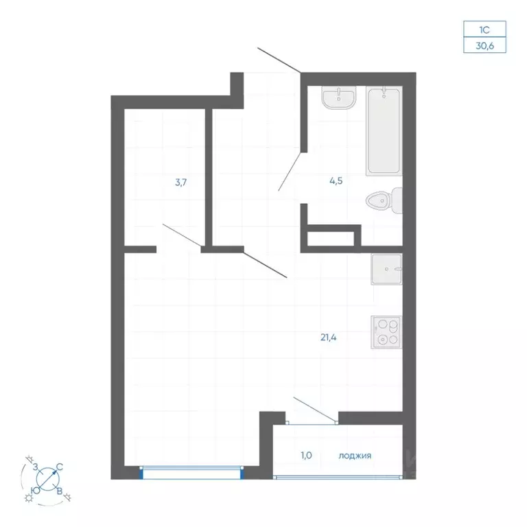 Студия Свердловская область, Екатеринбург ул. Вильгельма де Геннина, ... - Фото 1