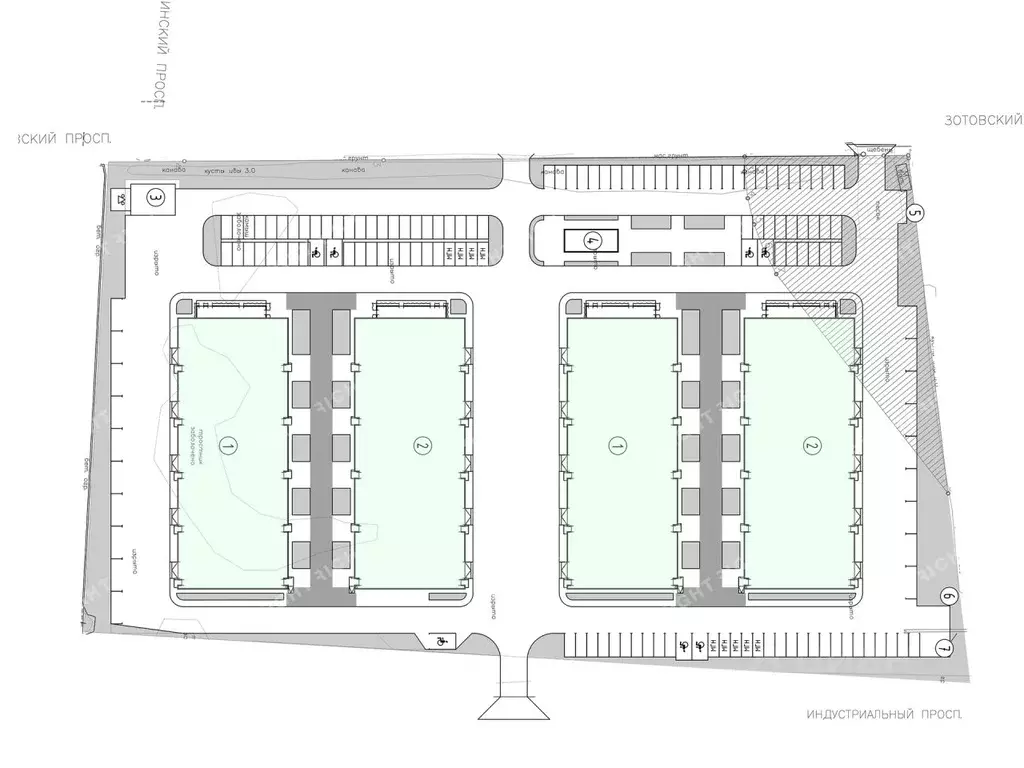 Склад в Санкт-Петербург просп. Зотовский, 5 (8400 м) - Фото 2