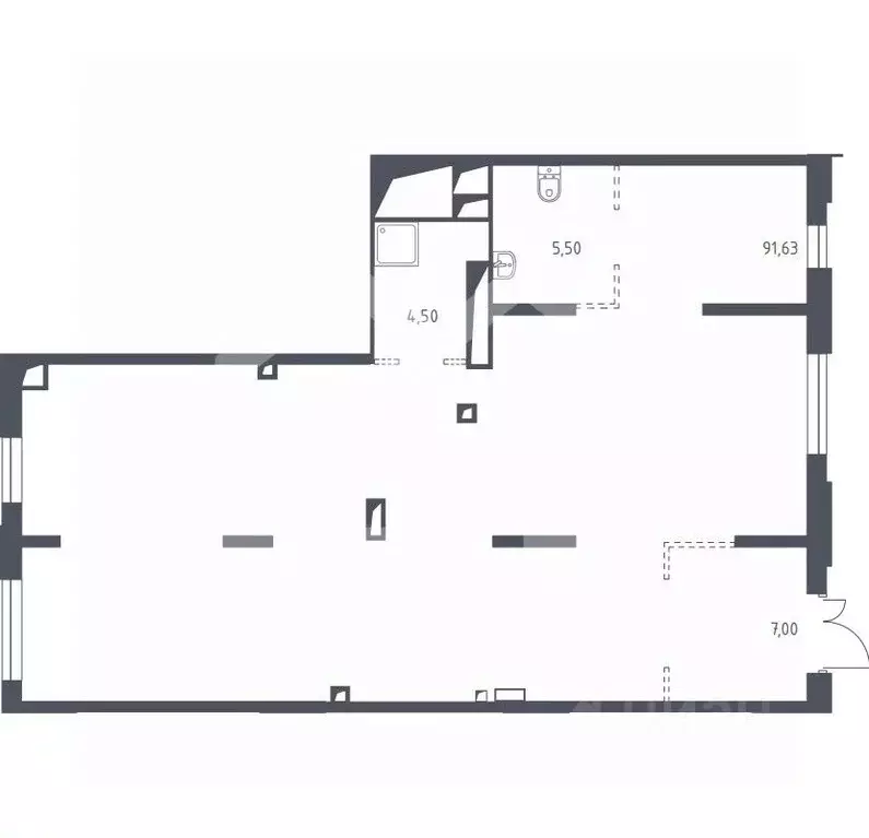 Помещение свободного назначения в Московская область, Химки городской ... - Фото 2