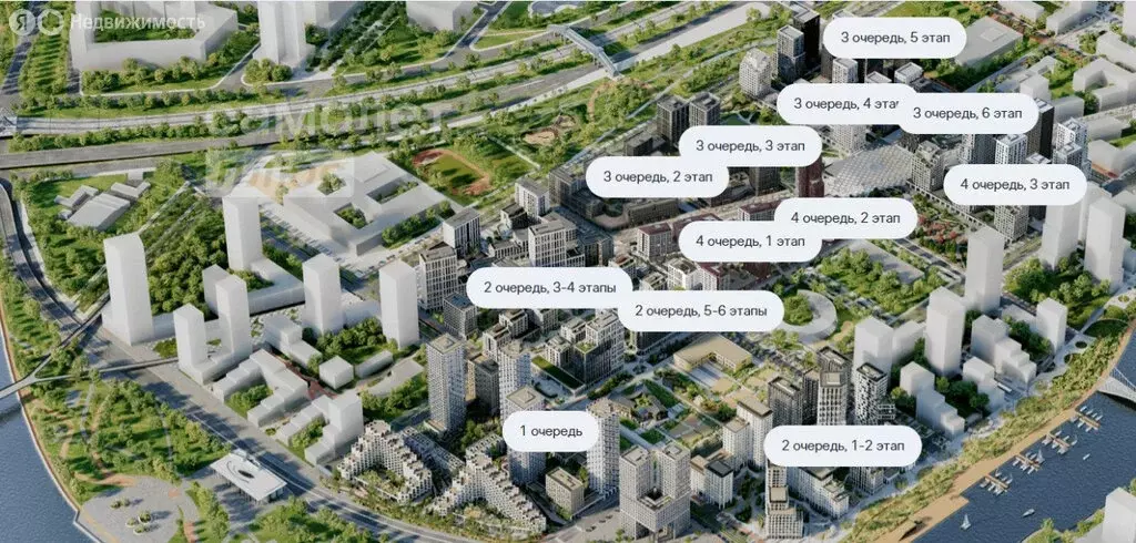 3-комнатная квартира: Москва, набережная Марка Шагала, 11к2 (84 м) - Фото 1