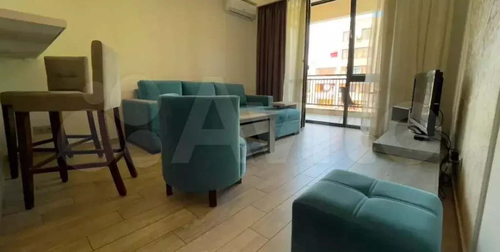 1-к. квартира, 32,4 м, 4/4 эт. - Фото 1