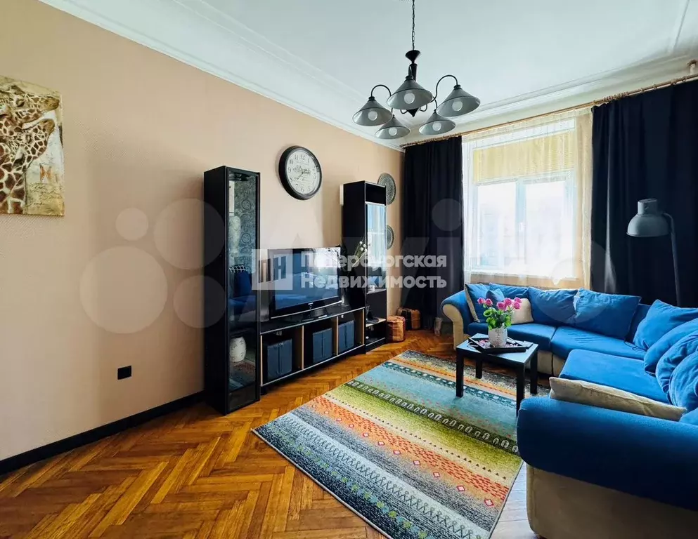 3-к. квартира, 85,4 м, 4/6 эт. - Фото 1