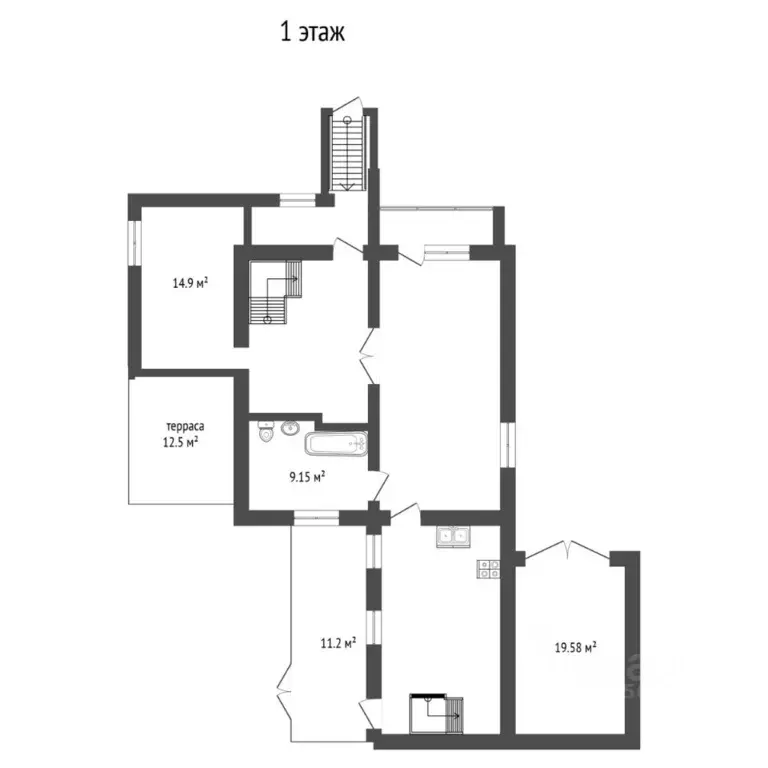Коттедж в Тюменская область, Тюмень Матмасы мкр, ул. Нефтяников, 13 ... - Фото 2