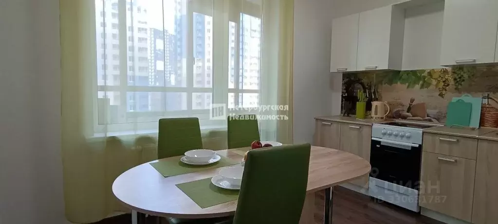 1-к кв. Санкт-Петербург аллея Арцеуловская, 21 (32.0 м) - Фото 2