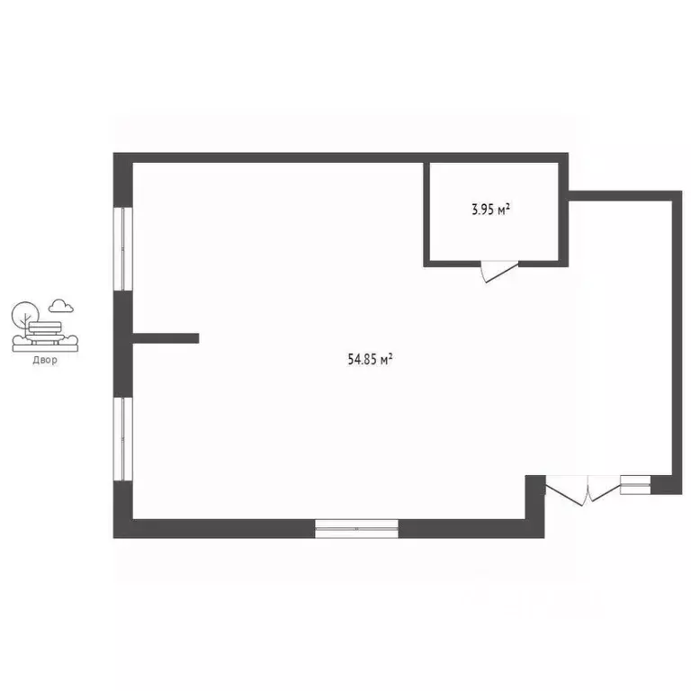 Помещение свободного назначения в Тюменская область, Тюмень ул. Павла ... - Фото 2