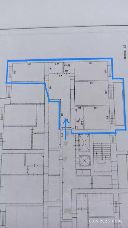 3-к кв. Алтайский край, Барнаул ул. Димитрова, 130 (97.7 м) - Фото 1
