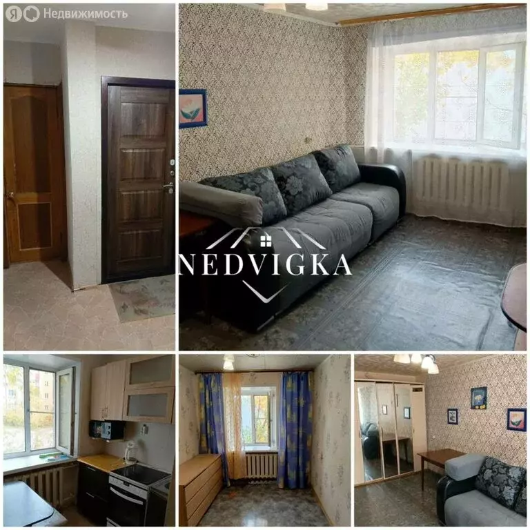 2-комнатная квартира: Мирный, Советская улица, 8 (40.3 м) - Фото 0