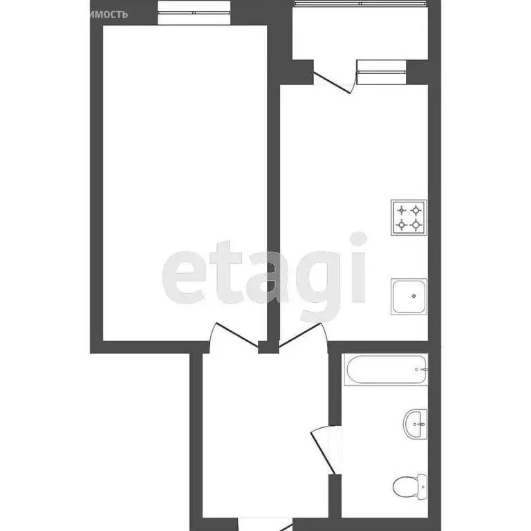 1-комнатная квартира: Пермь, улица Фрезеровщиков, 86 (42.4 м) - Фото 0