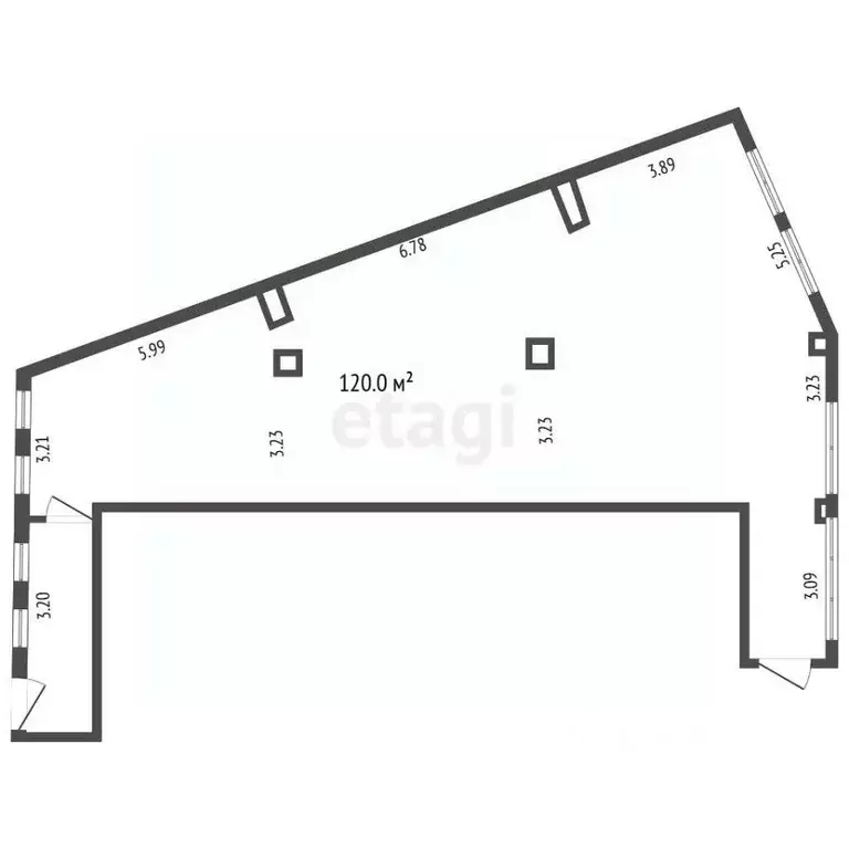 Помещение свободного назначения в Санкт-Петербург Туристская ул., 10к1 ... - Фото 2