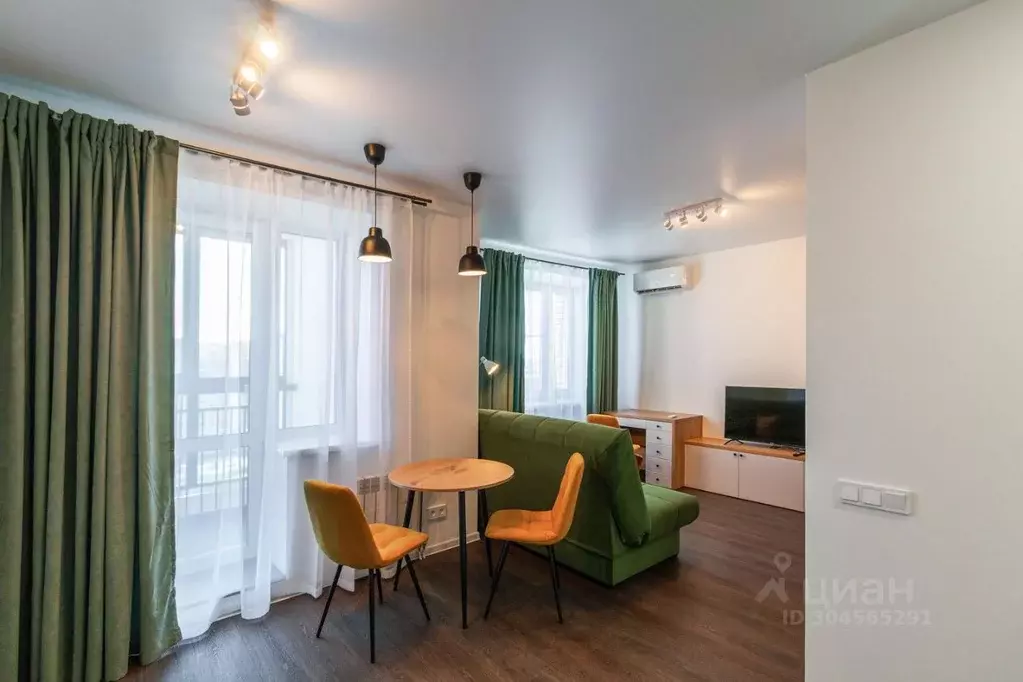 Студия Омская область, Омск ул. 3-я Северная, 123к1 (42.0 м) - Фото 2