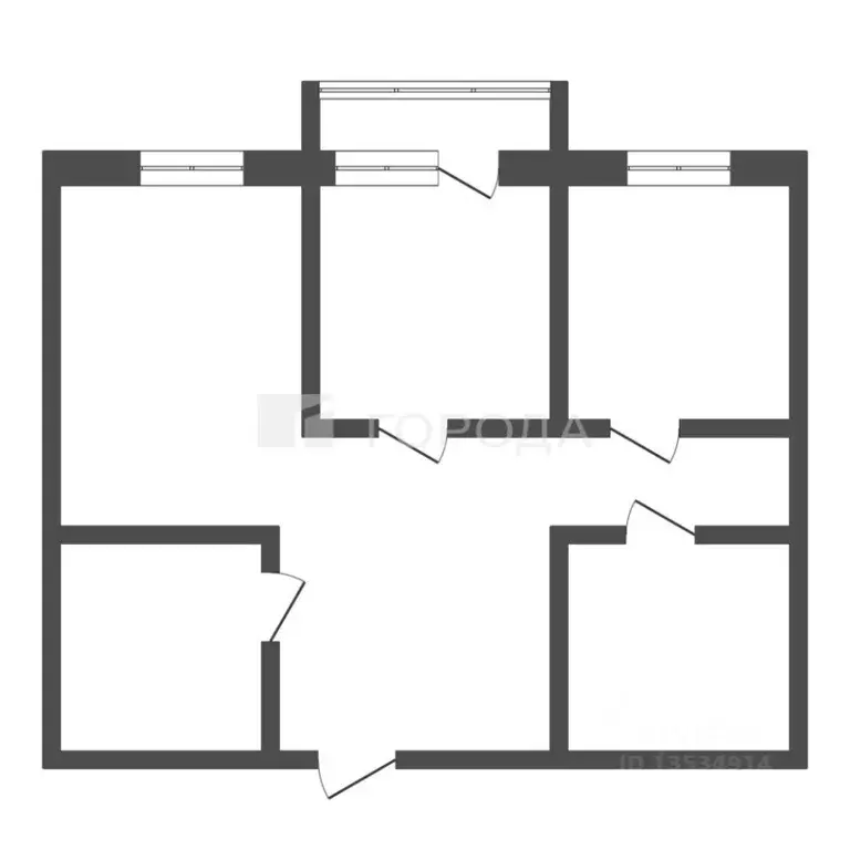 1-к кв. Алтайский край, Барнаул ул. Антона Петрова, 124 (30.7 м) - Фото 2