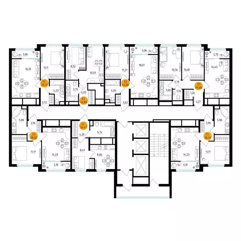 1-к кв. Рязанская область, Рязань ул. Земнухова (38.32 м) - Фото 2