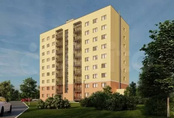2-к. квартира, 76,8 м, 5/9 эт. - Фото 1