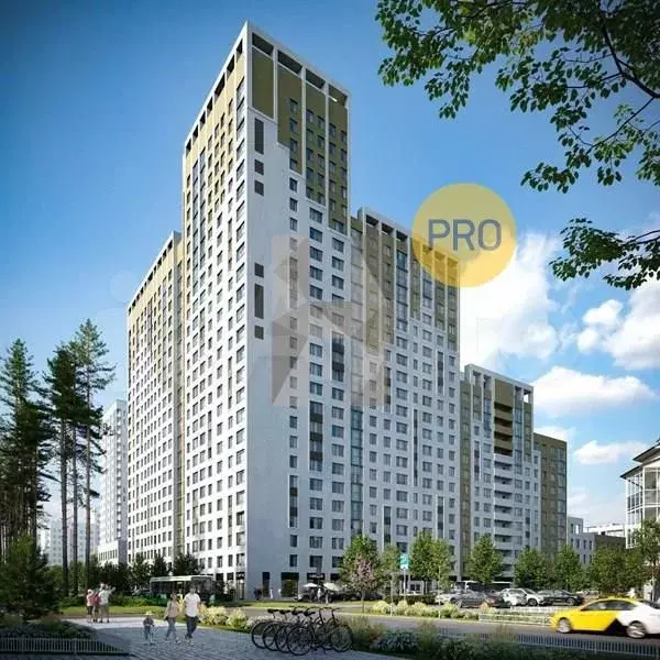 1-к. квартира, 40,2 м, 14/21 эт. - Фото 1