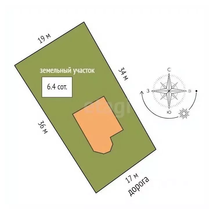 Дом в Краснодарский край, Динской район, Старомышастовская ст-ца ул. ... - Фото 2