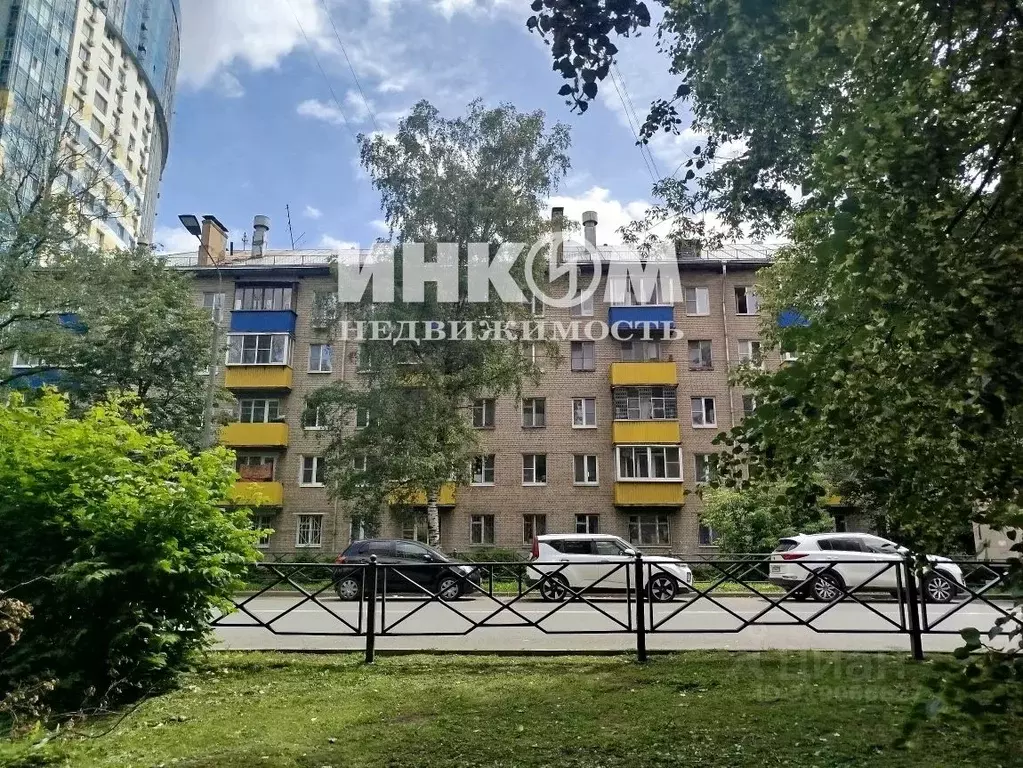 2-к кв. Московская область, Химки Ленинградская ул., 4/23 (40.4 м) - Фото 0