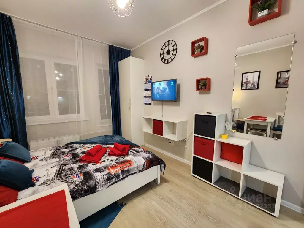 Студия Москва ул. Маресьева, 6к1 (20.0 м) - Фото 1