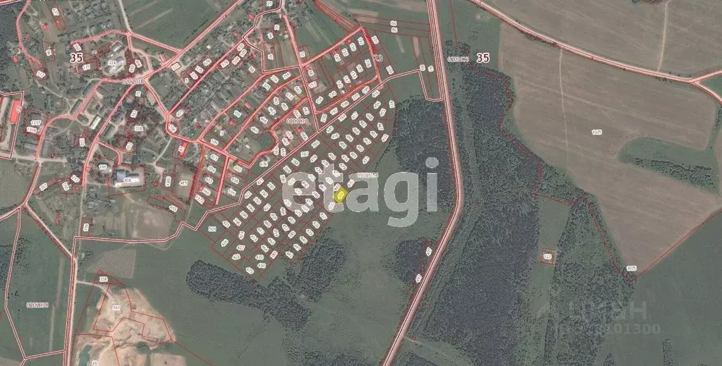 Участок в Вологодская область, Шекснинский район, с. Чуровское  (14.2 ... - Фото 1