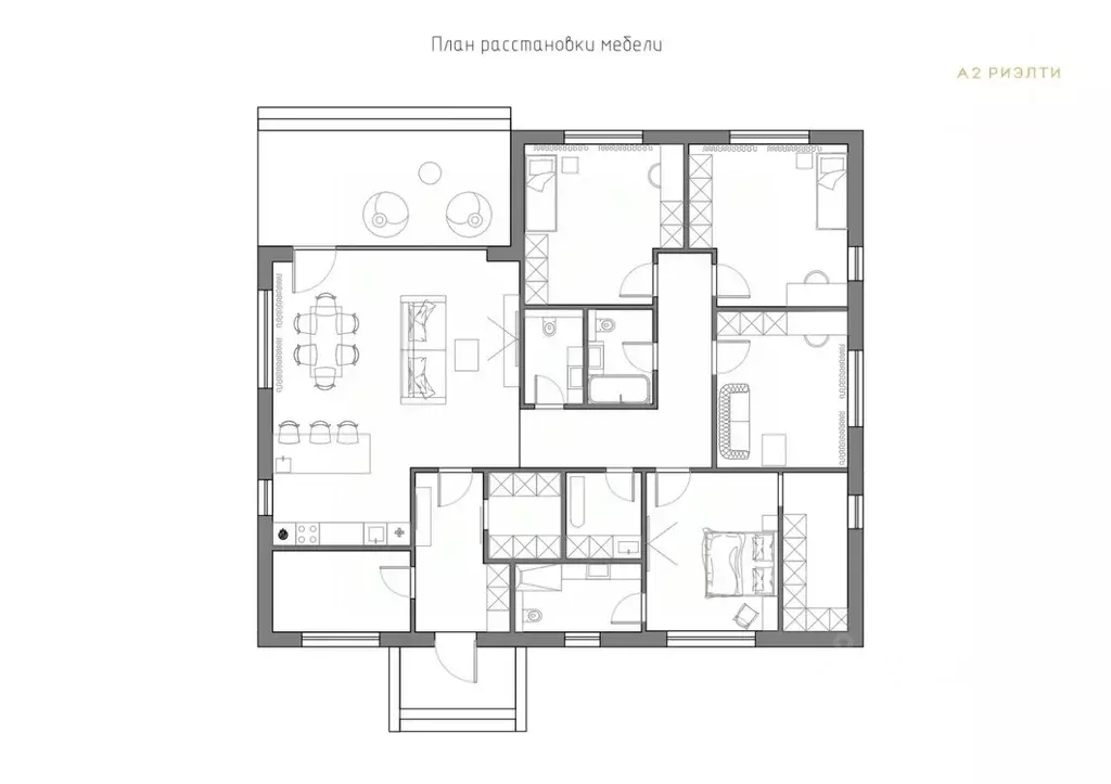Дом в Москва № 64 кв-л, 74 (185 м) - Фото 2