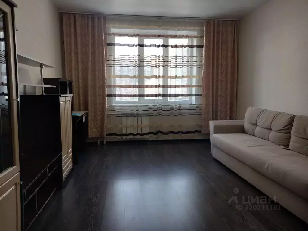 1-к кв. Новосибирская область, Новосибирск Зыряновская ул., 55 (38.0 ... - Фото 1