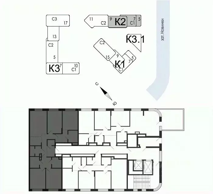 4-к кв. Москва наб. Марка Шагала, 11к2 (115.4 м) - Фото 1