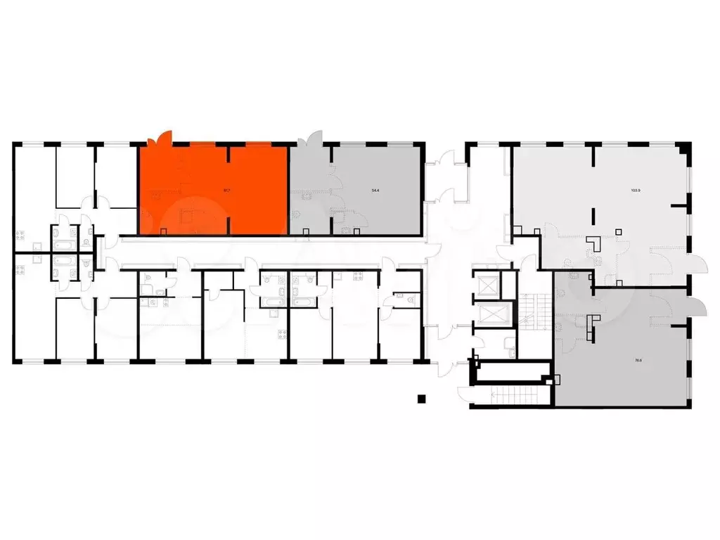 Продам помещение свободного назначения, 61.7 м - Фото 1