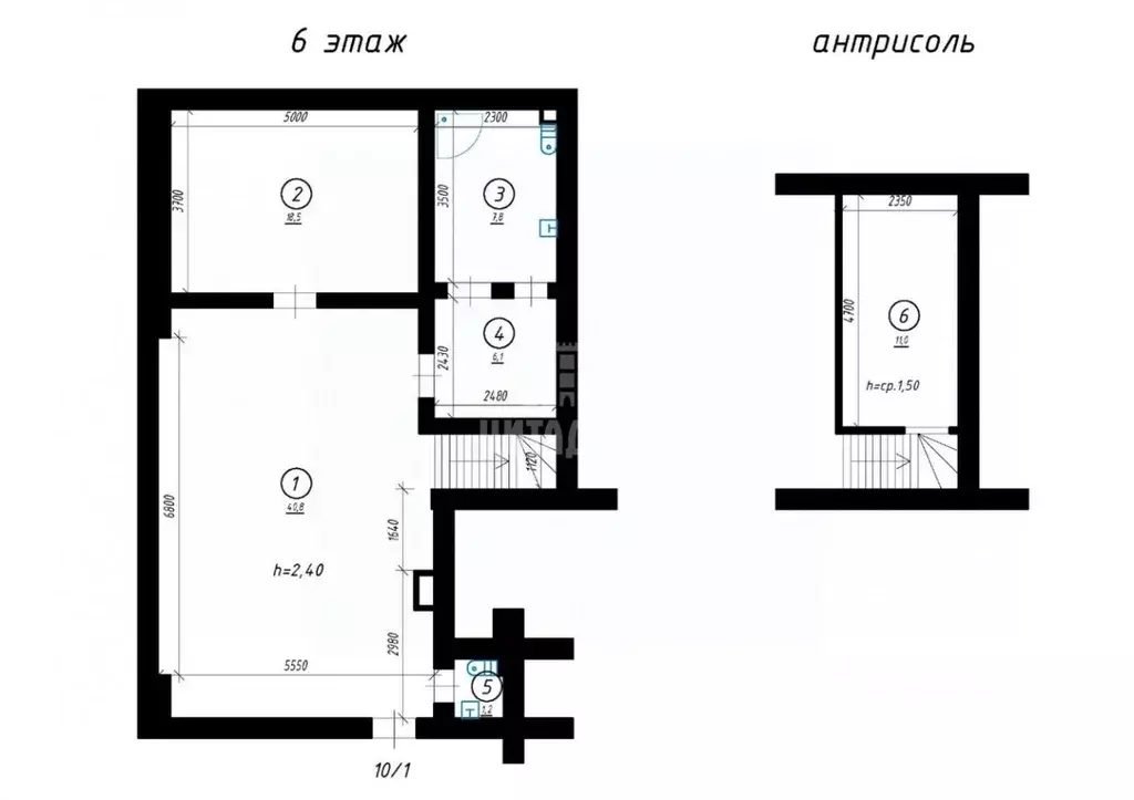 2-к кв. Воронежская область, Воронеж ул. Комиссаржевской, 15Б (87.0 м) - Фото 2